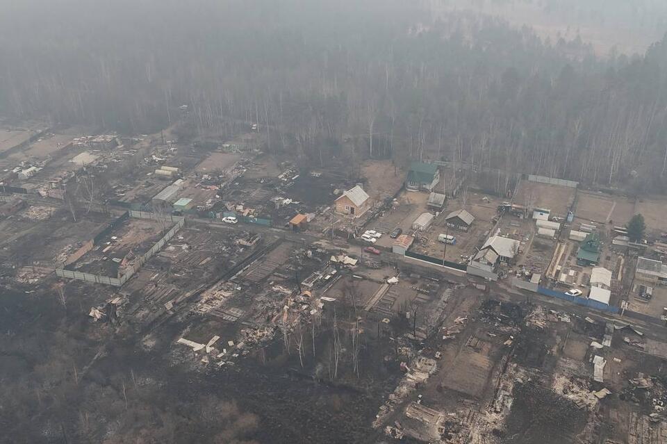 Появились кадры «Малиновки» после обрушившегося огня