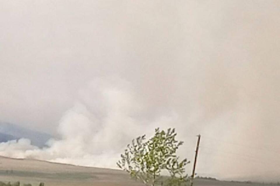 Огонь идет на село Шишкино