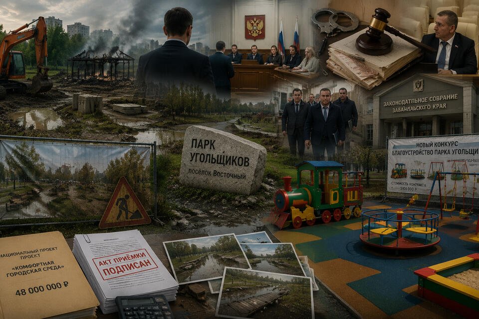 Парк на болоте: как Чита потеряла 45 миллионов рублей и троих чиновников