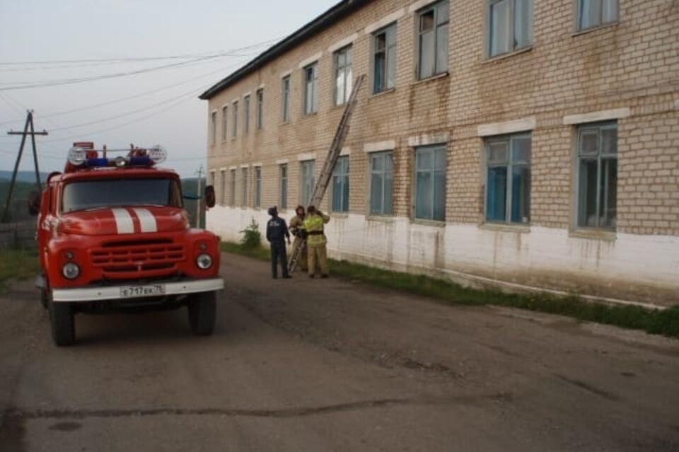 Пенсионерка погибла в пожаре в больнице в Шелопугино
