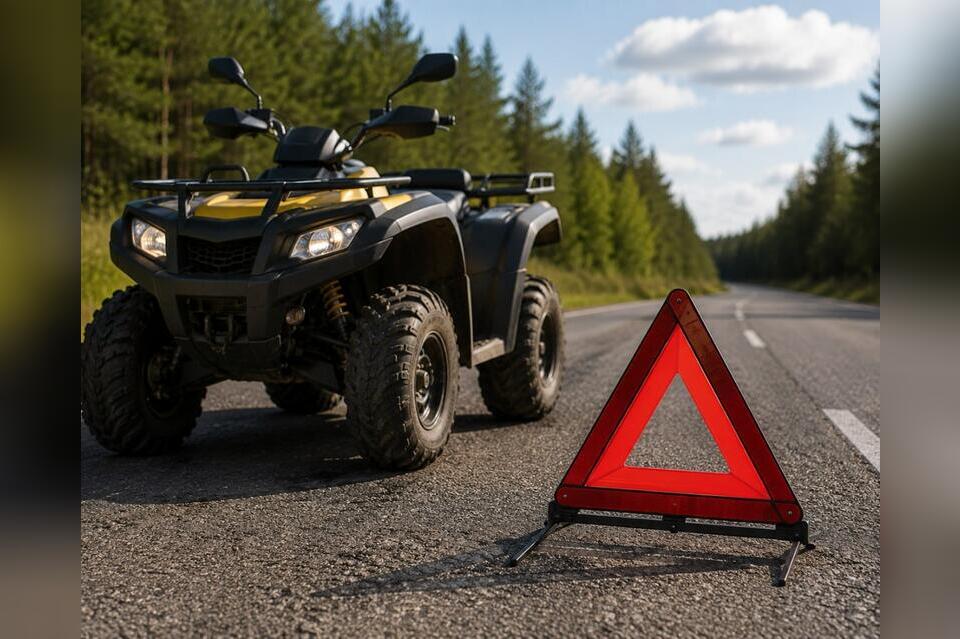 В Иркутском районе два подростка пострадали в ДТП с квадроциклом