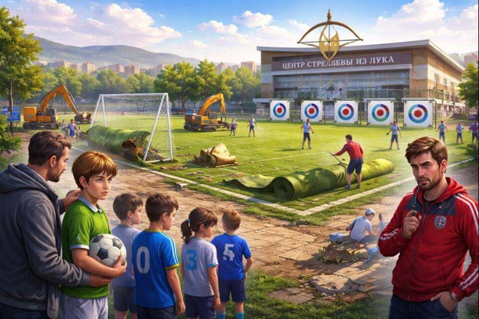 Лукодром вместо футбола. Как в Чите нишевая символика вытесняет массовый детский спорт