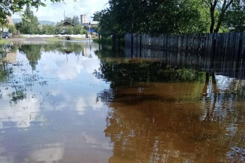 В селе Кыра ввели режим ЧС