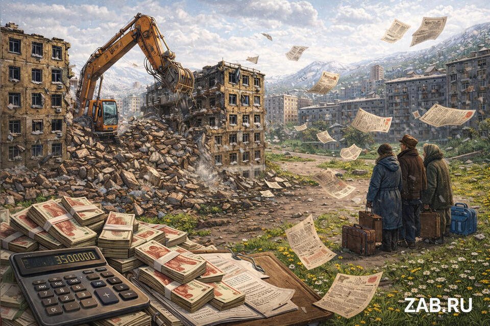 В Забайкалье пересчитают компенсации за снесённое жильё, если примут новые правила