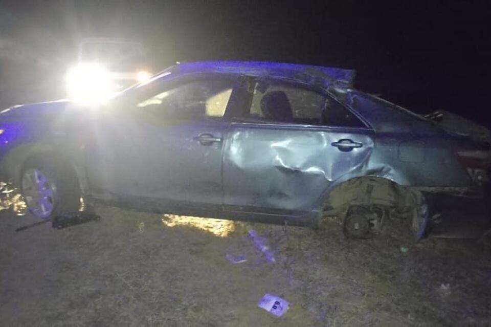 Пассажирка пострадала при опрокидывании машины в Забайкалье