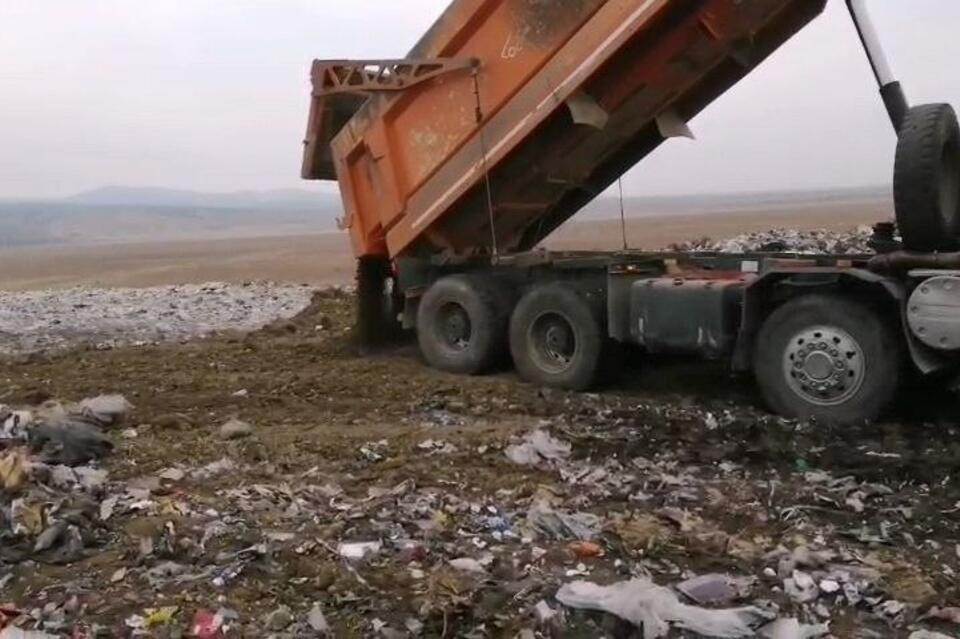 Пожар мусора на полигоне в Ивановке ликвидировали