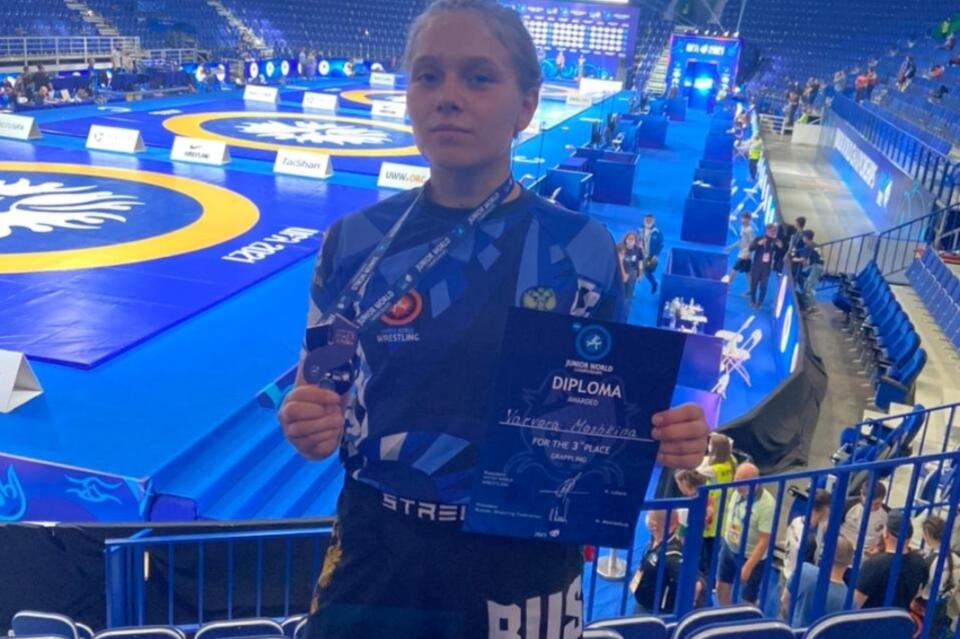 Читинка завоевала бронзу на первенстве мира по спортивной борьбе