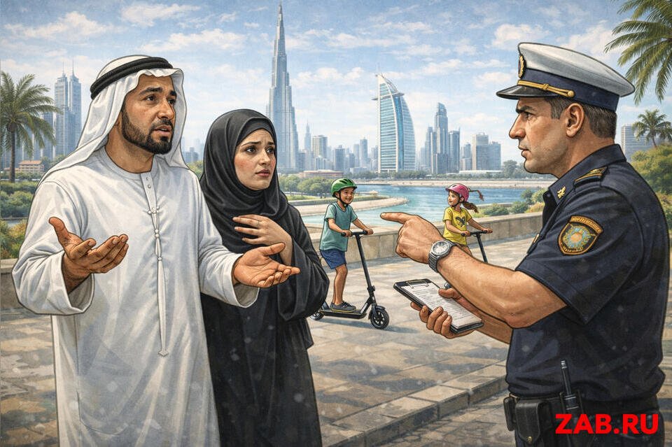 В Дубае родителей накажут за нарушения детей на электросамокатах