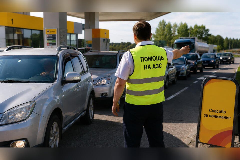 Чиновники в Забайкалье вышли на заправки и регулируют очереди