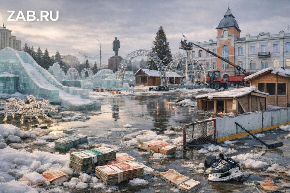 Новогодняя мишура Читы: сотни миллионов рублей, которые тают вместе со снегом