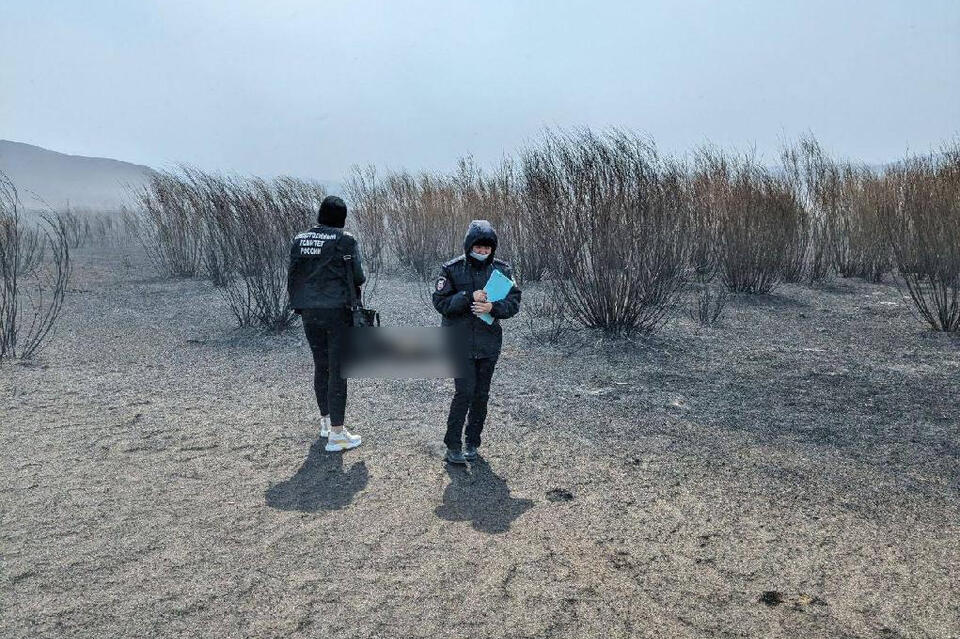 Возле одной из сгоревших чабанских стоянок в Забайкалье нашли тело человека (18+)