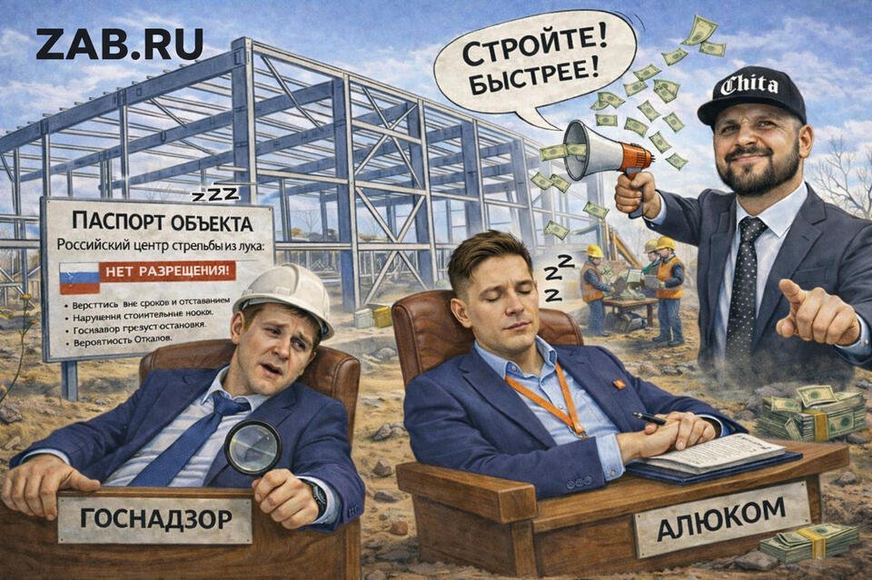 Росреестр развел руками. Лукодром в Чите уже стоит в металле, а в кадастровом контуре его как будто нет