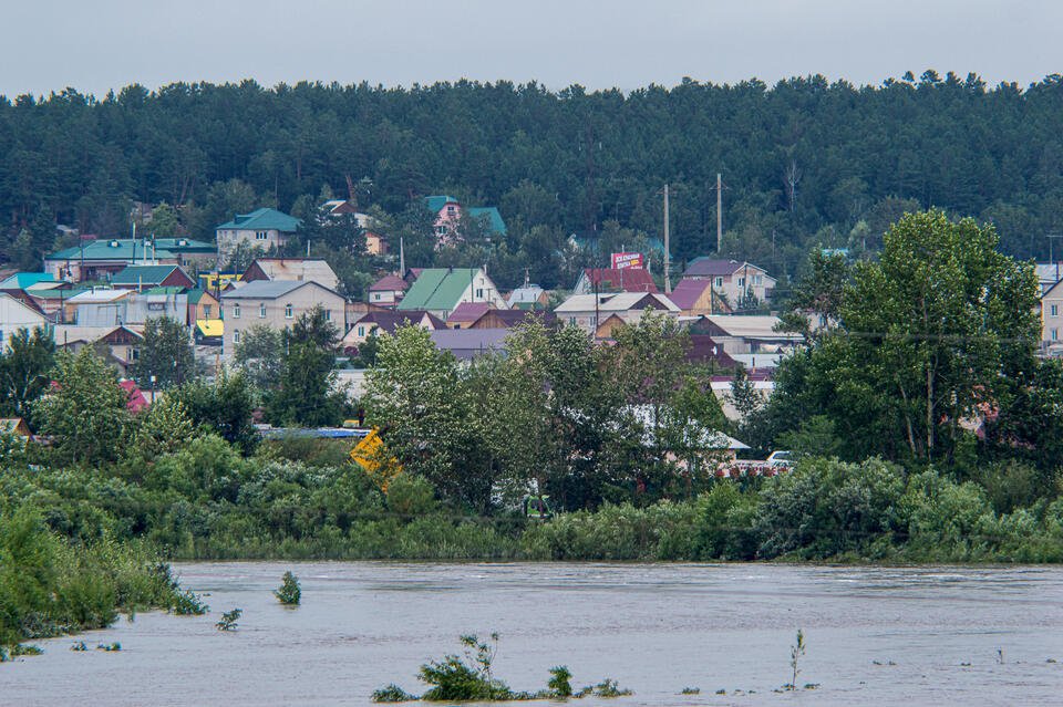 Из-за дождей в Нерчинском районе подтопило 55 домов