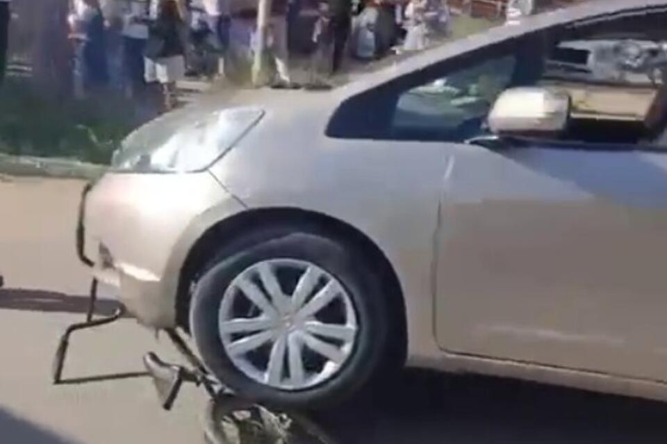 Ребенка сбили на КСК