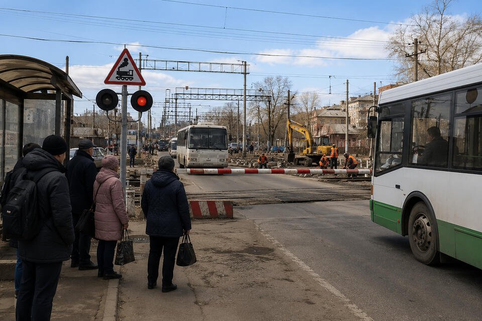 Схема движения двух автобусов изменится в Чите