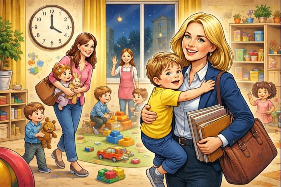 Путин поручил продлить работу детсадов до 20:00 для работающих матерей