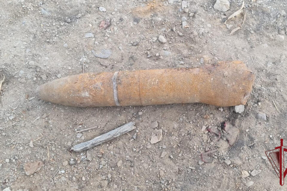 Танковый снаряд времён Великой Отечественной войны обнаружили в Чите