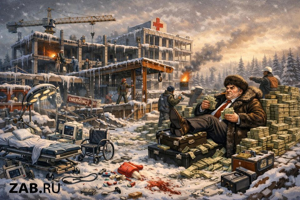 Миллиарды в бетон: больницы Забайкалья между капремонтом и заморозкой строек