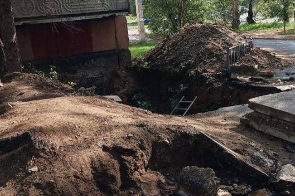 Жители микрорайона Северный: «ремонт теплосетей идет медленно»