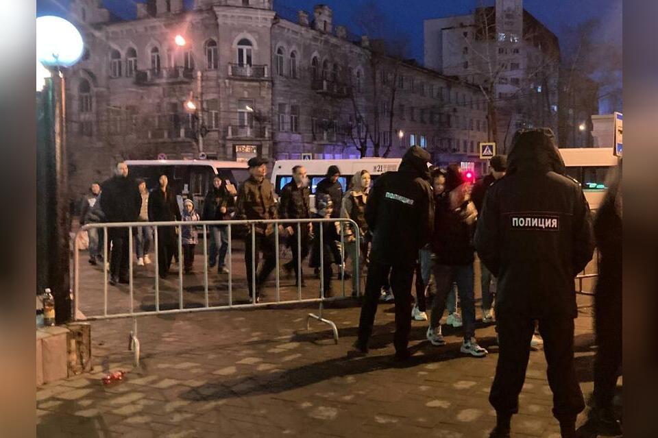 Вход на площадь Ленина будет разрешен после досмотра полицией