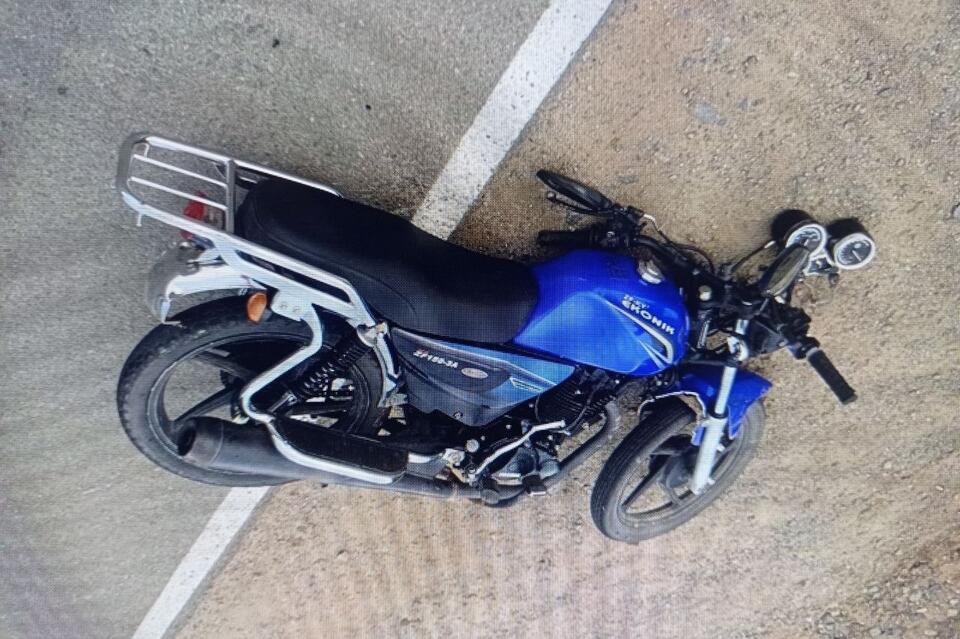 Мотоциклист опрокинулся в Чите