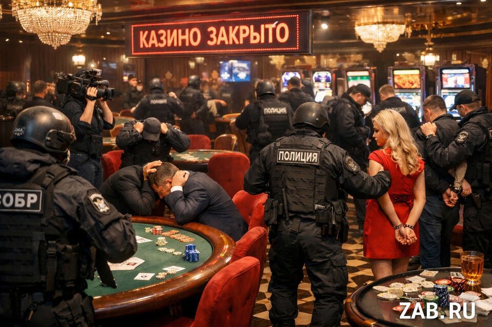В Чите разоблачили подпольное казино: 48 миллионов рублей дохода за 4 года