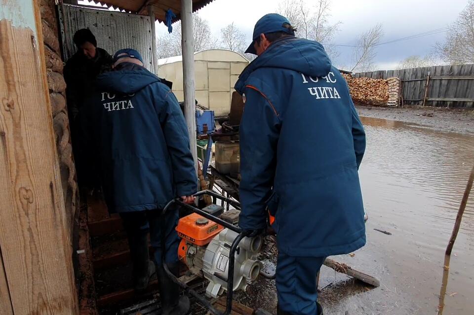 МЧС: в Читинском округе за сутки выпало до 100 мм осадков