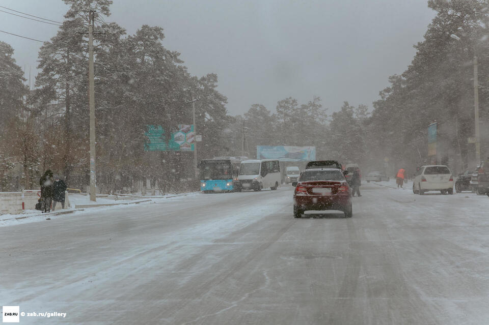 МЧС предупредило о снегопаде в Забайкалье