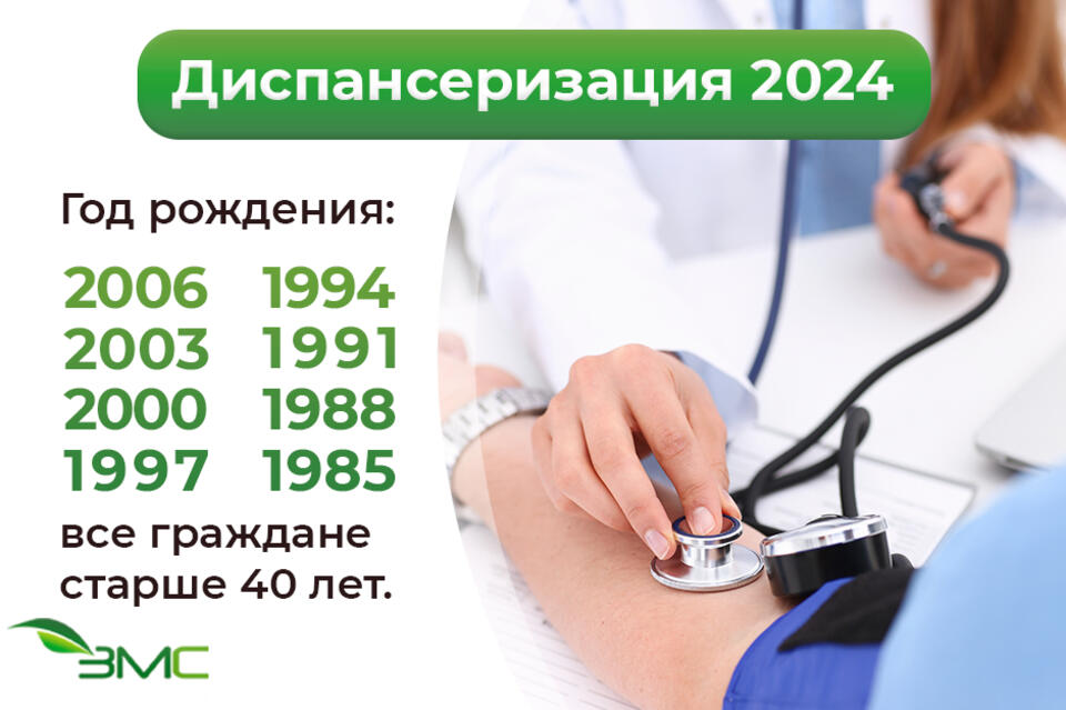 Профилактический осмотр и Диспансеризация в 2024 году: что входит в бесплатную проверку здоровья.