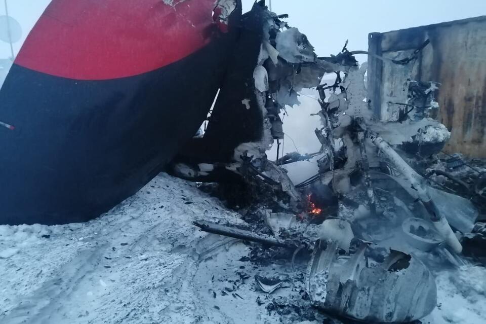 Вертолёт рухнул в Магаданской области