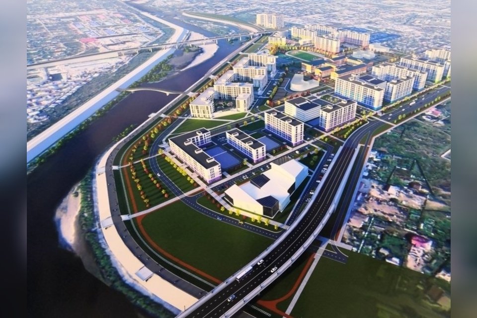 Новый микрорайон, дамбу и три моста хотят построить в Чите