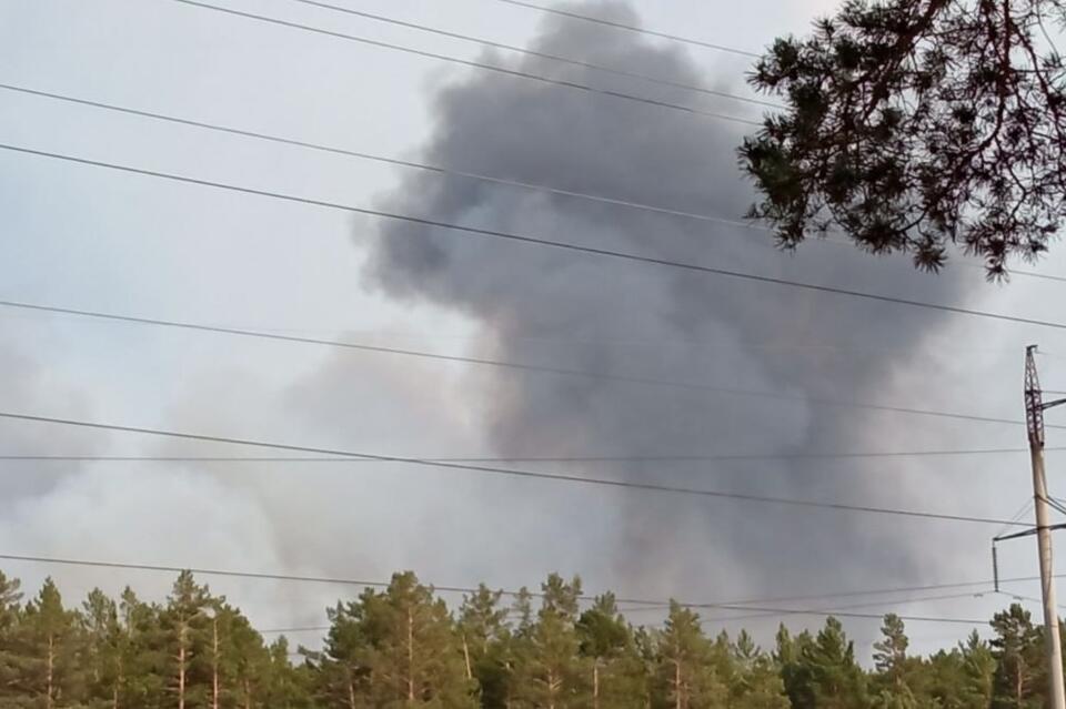 Федеральную трассу перекрыли около Атамановки