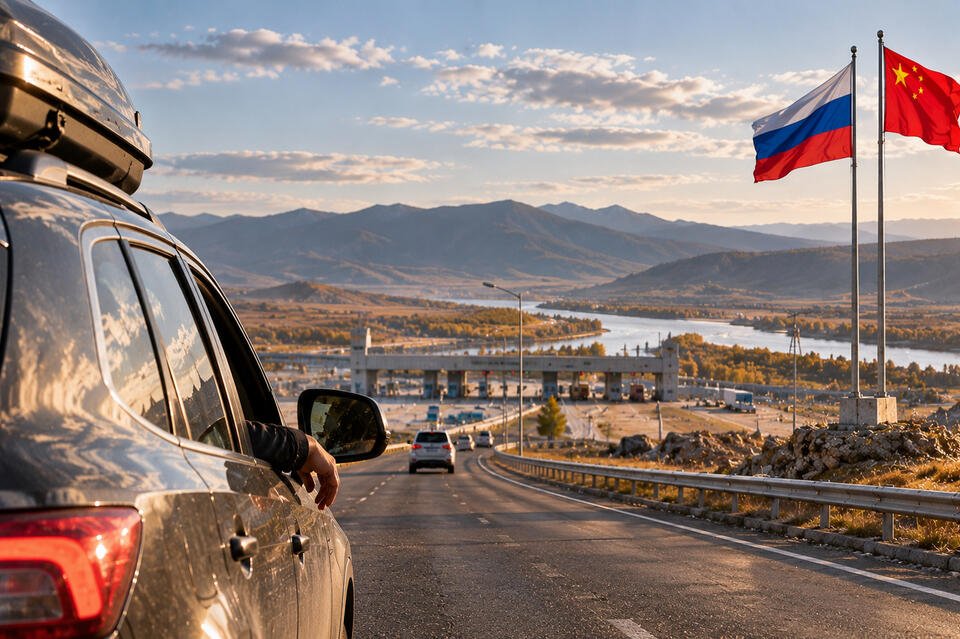 Россиянам могут разрешить ездить в Китай на личных автомобилях