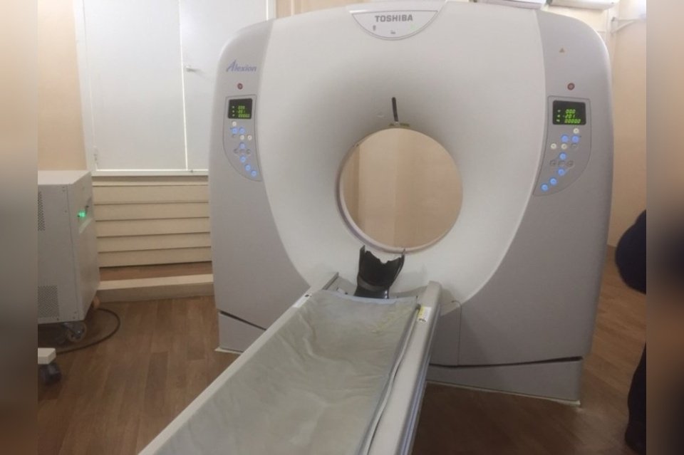 Новый компьютерный томограф поставили в городской больнице №1 в Чите