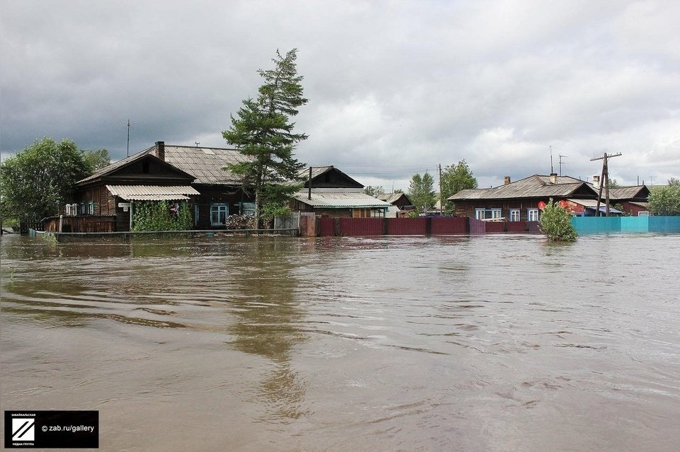 Село Ильинка в Читинском районе оказалось отрезано от мира «большой водой»