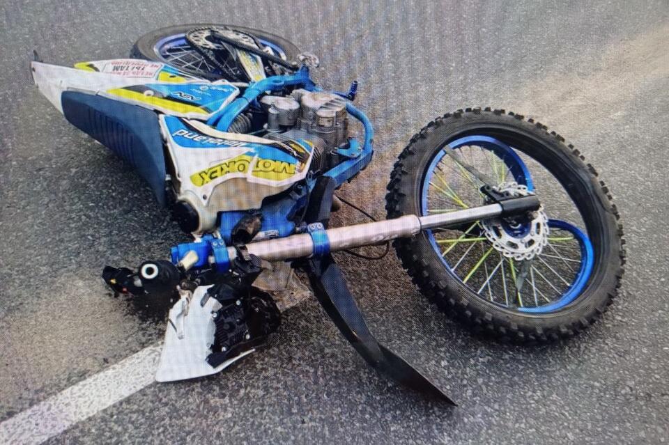 Мотоциклист попал в больницу после ДТП в Чите