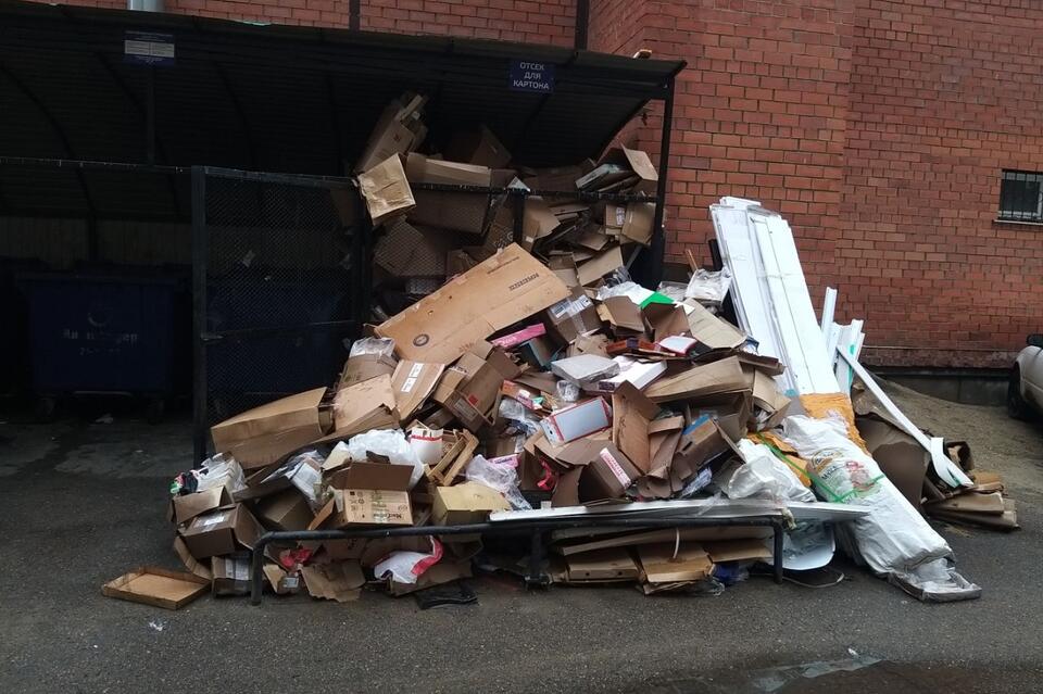 Конфликт вокруг мусора: жители дома в Чите против складирования отходов магазина