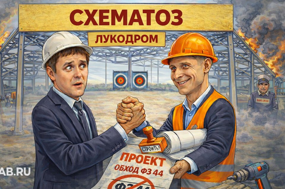 Лукодром в Чите. Стройка под покровительством