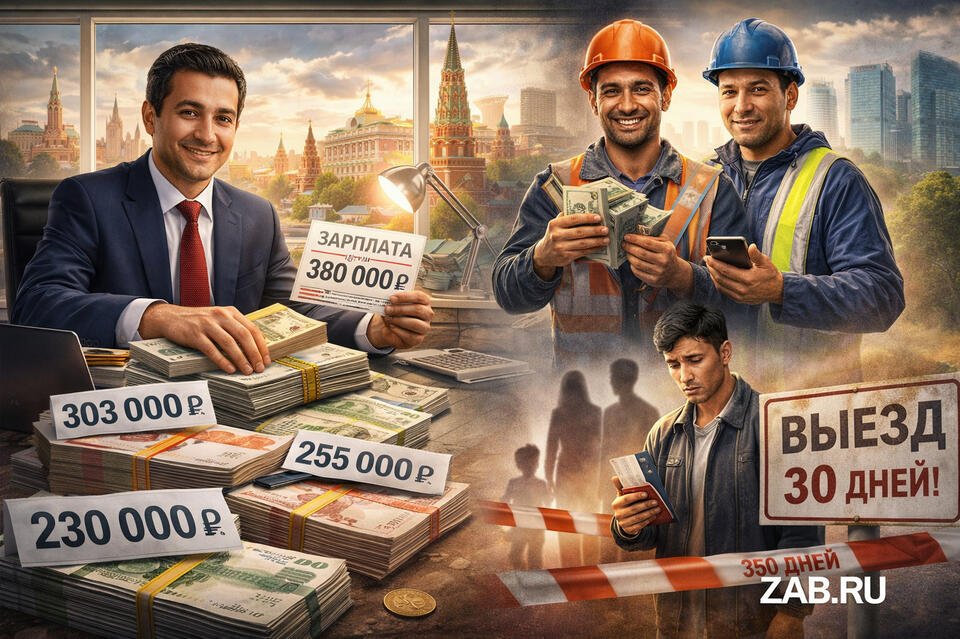 Мигрантам в России предлагают зарплаты до 380 тысяч рублей