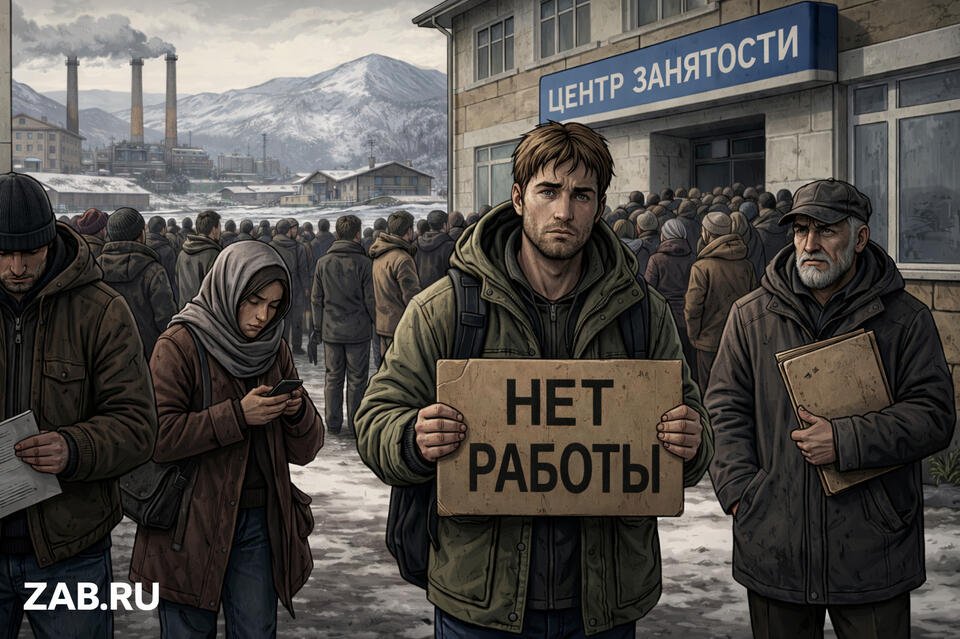 В Забайкалье сохраняется один из самых высоких уровней безработицы по стране