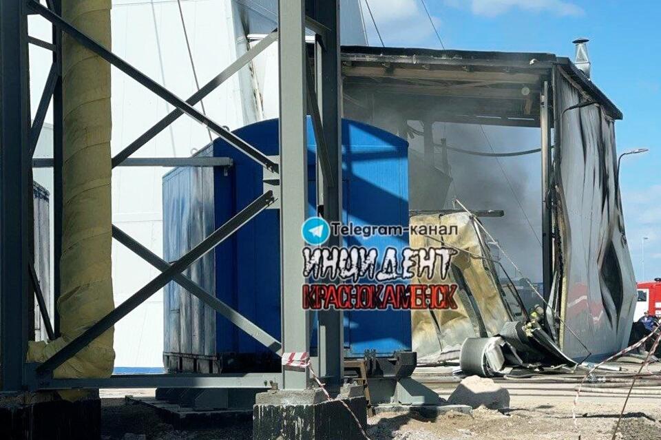 Пожар на руднике в Краснокаменске ликвидировали