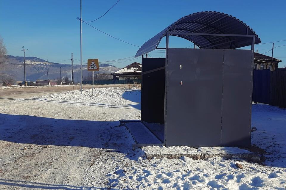 Остановки оборудовали в Сретенске после вмешательства прокуратуры