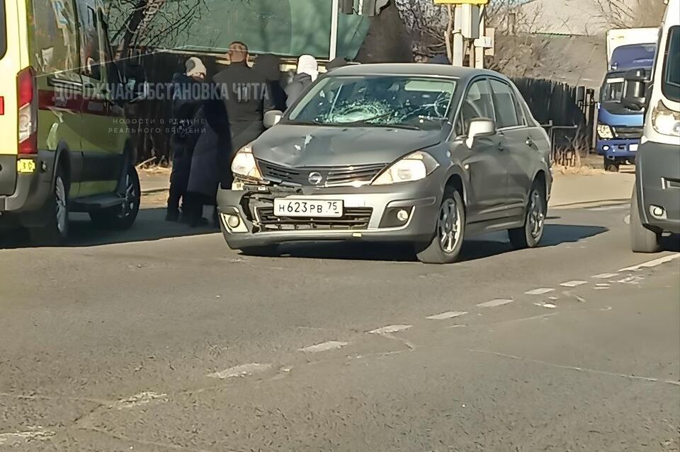 Ребенка сбили на пешеходном переходе в Чите