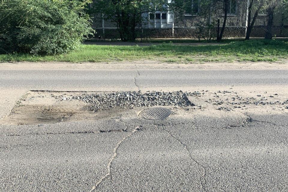 В Чите отремонтировали дорогу после жалоб жителей