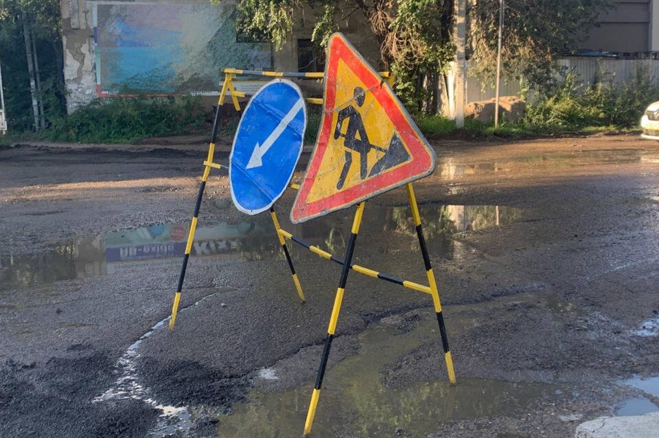 Работы по ремонту дорог ведутся в Забайкалье