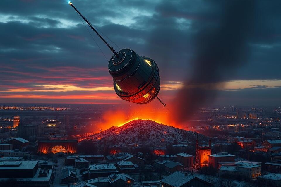 Космическая станция может упасть на Землю на широте Читы