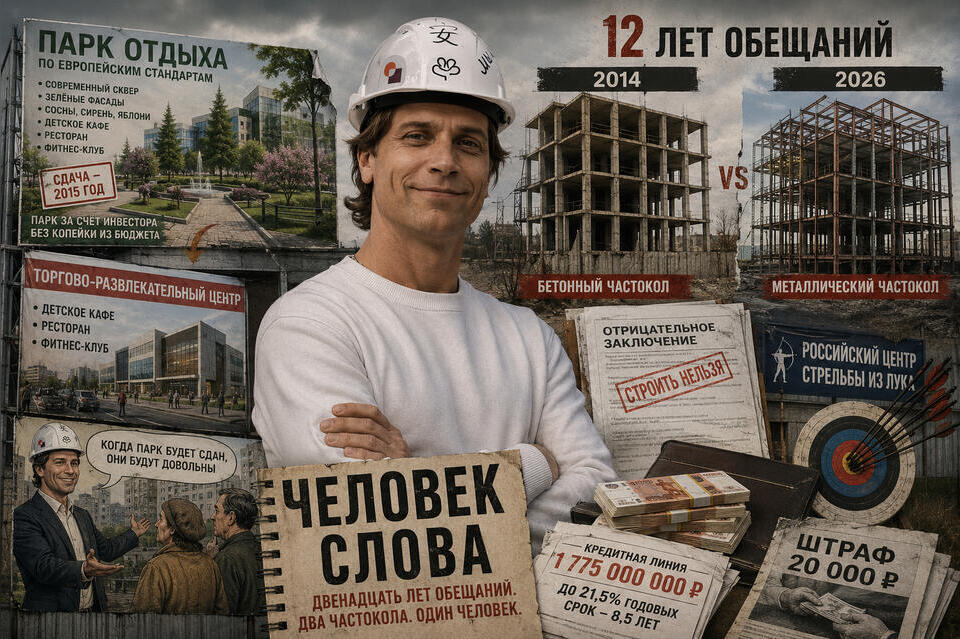 Человек слова.  Двенадцать лет обещаний. Два частокола. Один человек.