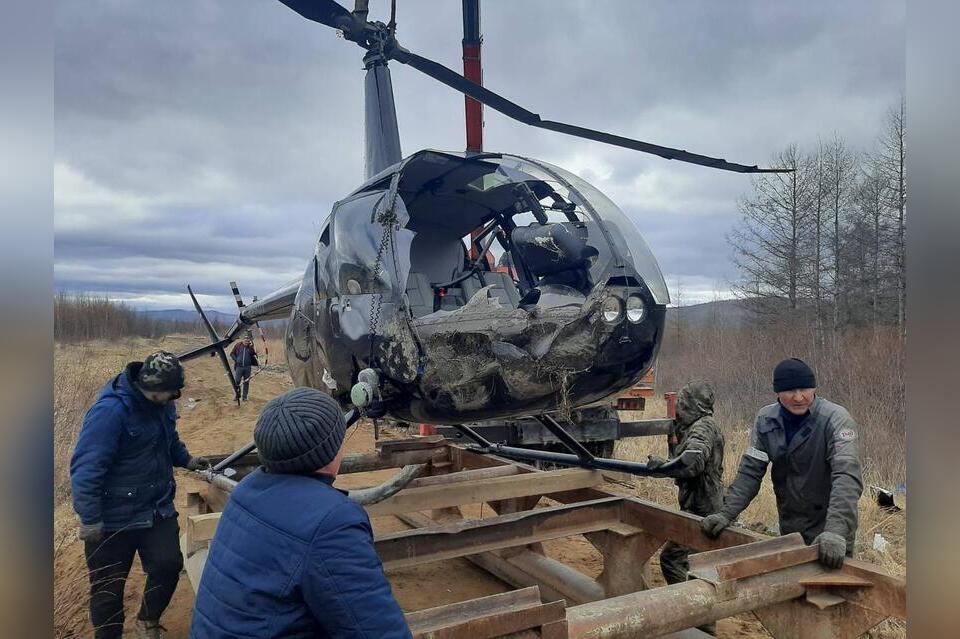 В Забайкалье потерпел аварию вертолет