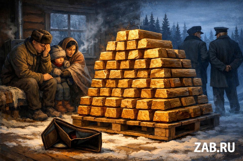 В Забайкалье дрова превратились в предмет роскоши