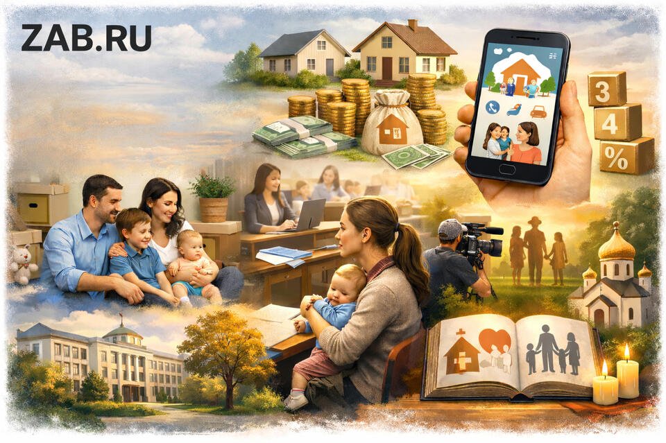 Президент дал поручения по поддержке многодетных семей